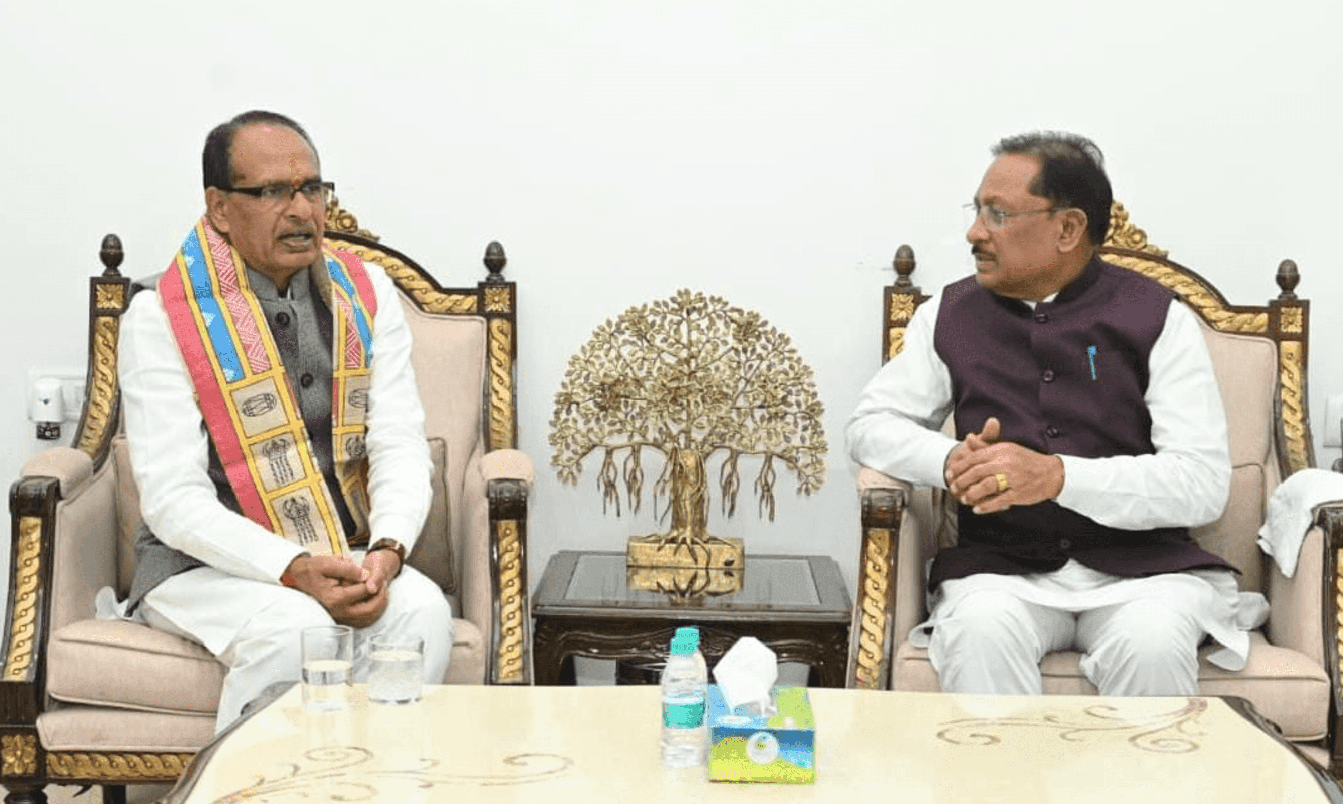 छत्तीसगढ़ के खेतों में समृद्धि लाने की तैयारी: रायपुर में साय और शिवराज की बड़ी बैठक