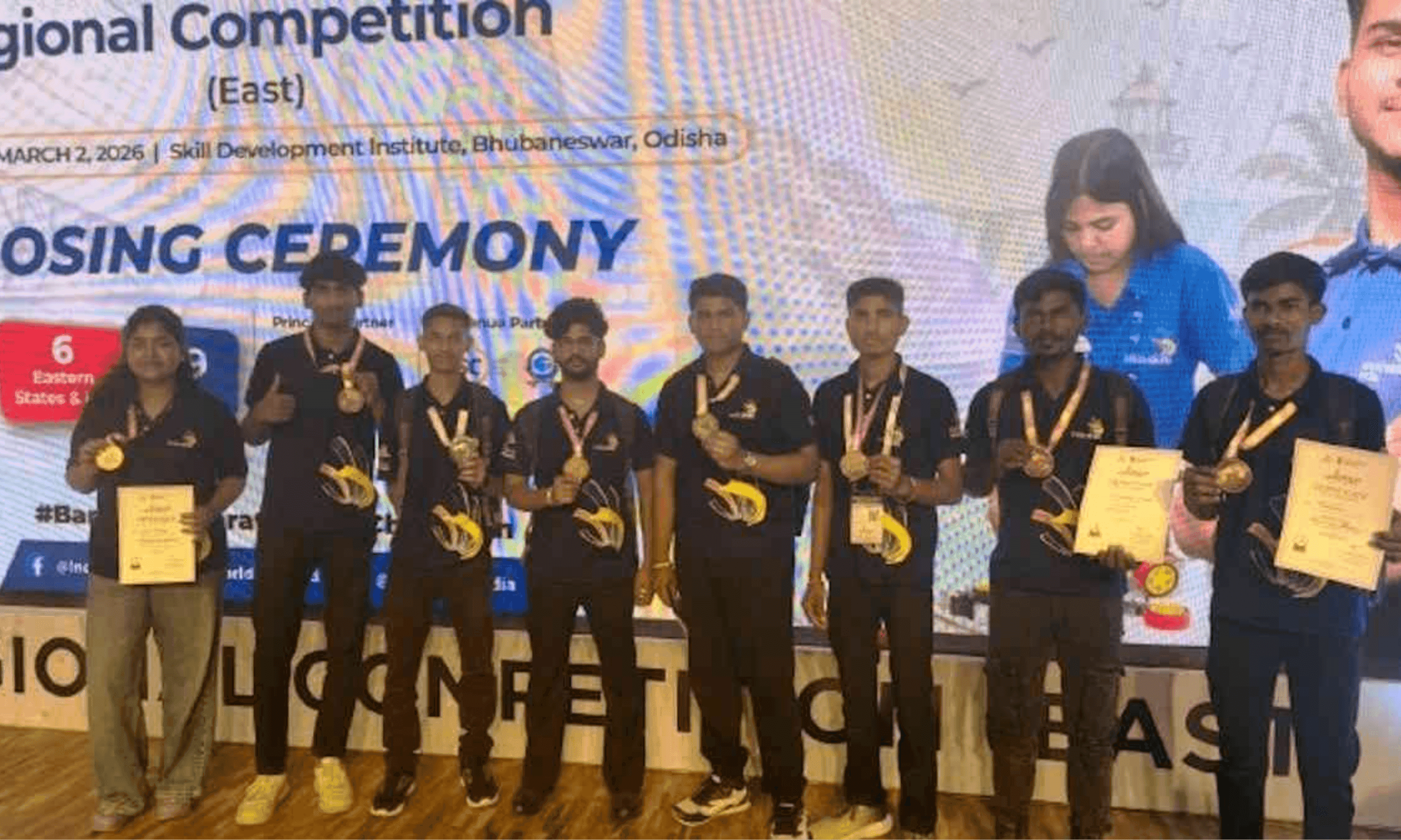 इंडिया स्किल प्रतियोगिता 2025-26: छत्तीसगढ़ के युवाओं ने ईस्ट ज़ोन में गाड़े सफलता के झंडे, जीते 12 पदक