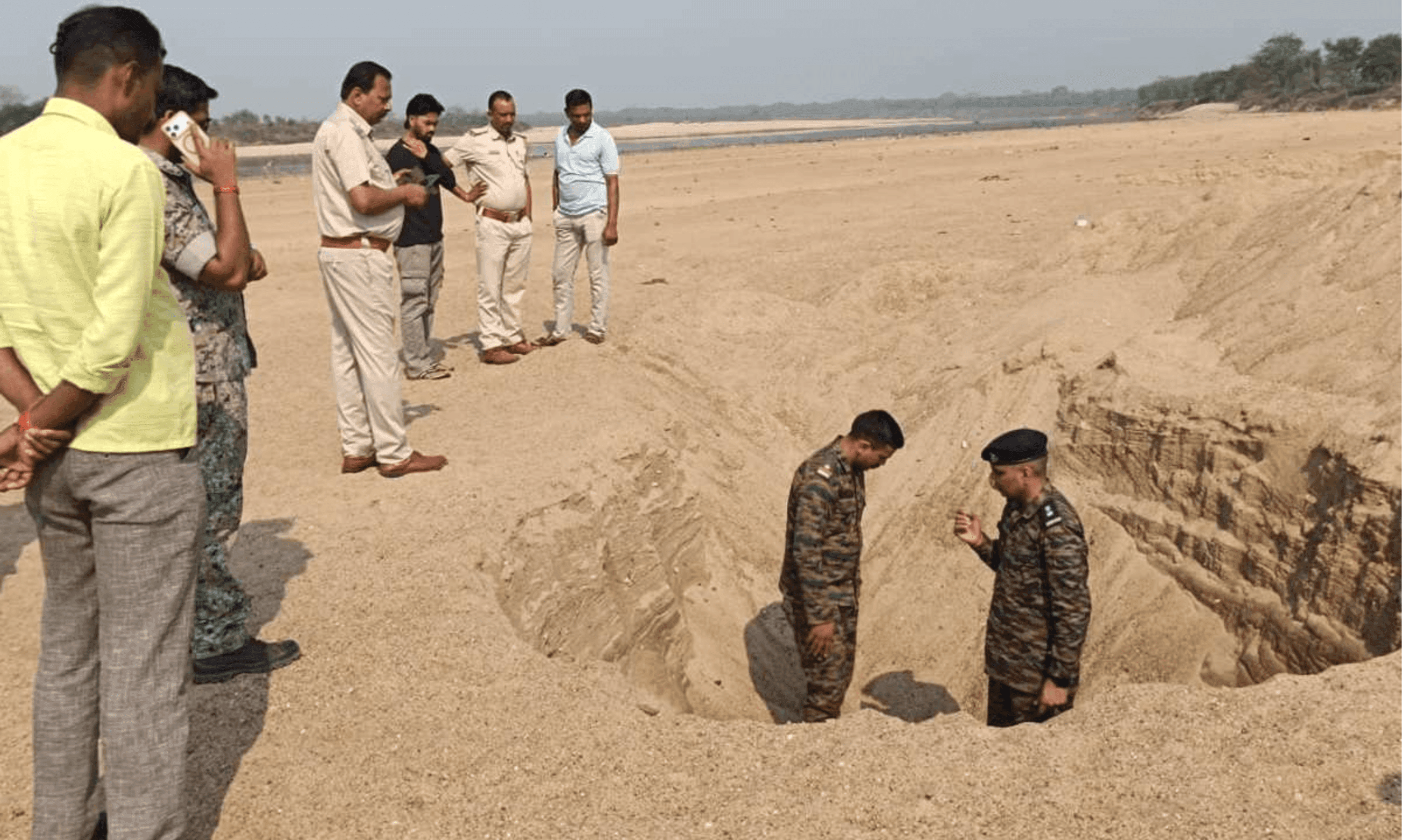 सुवर्णरेखा तट पर मिला 227 किलो का जिंदा बम डिफ्यूज, सेना ने टाला बड़ा हादसा