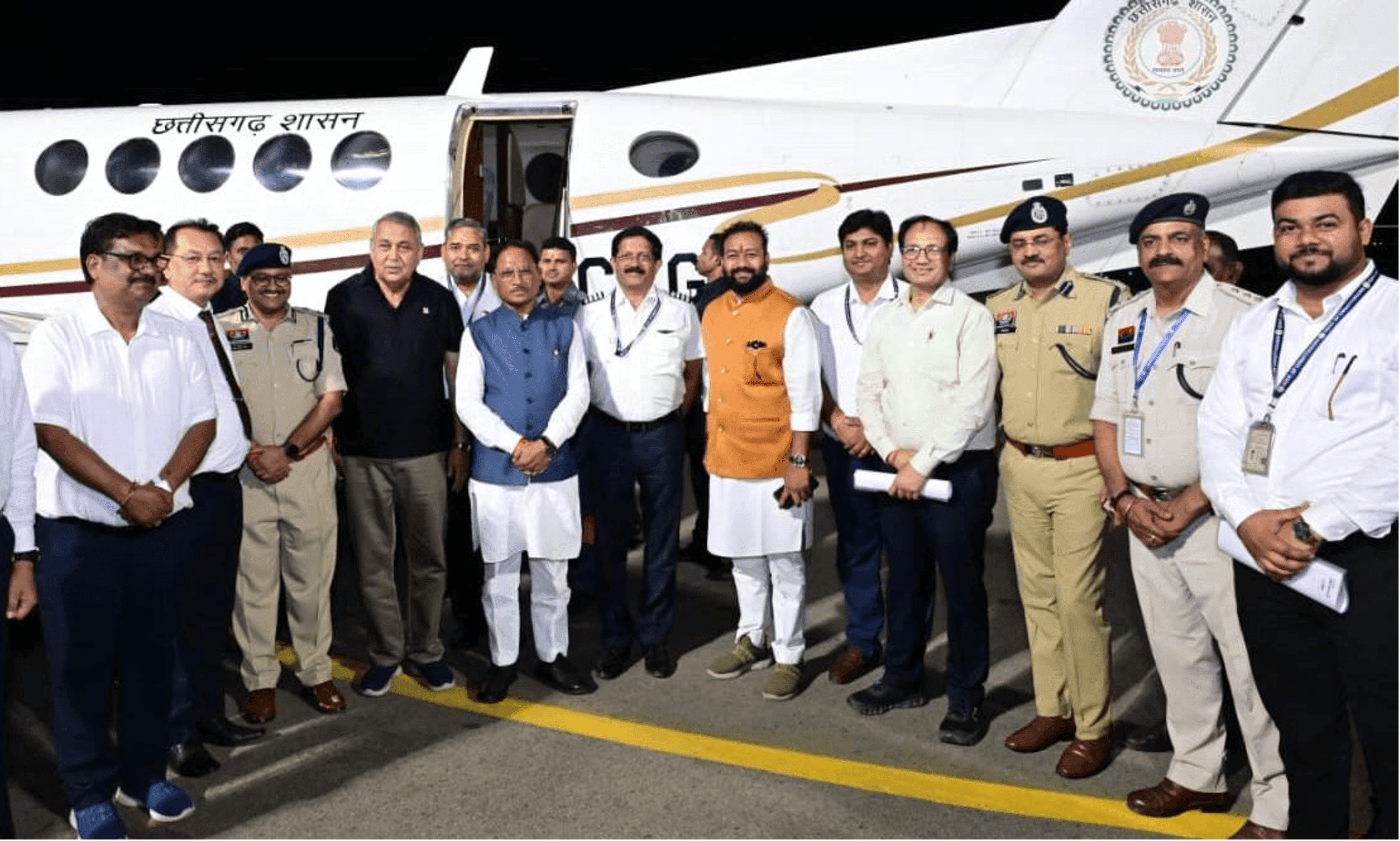 बिलासपुर के विकास को लगे पंख: बिलासा देवी केवट एयरपोर्ट से नाइट फ्लाइट सेवा का भव्य शुभारंभ