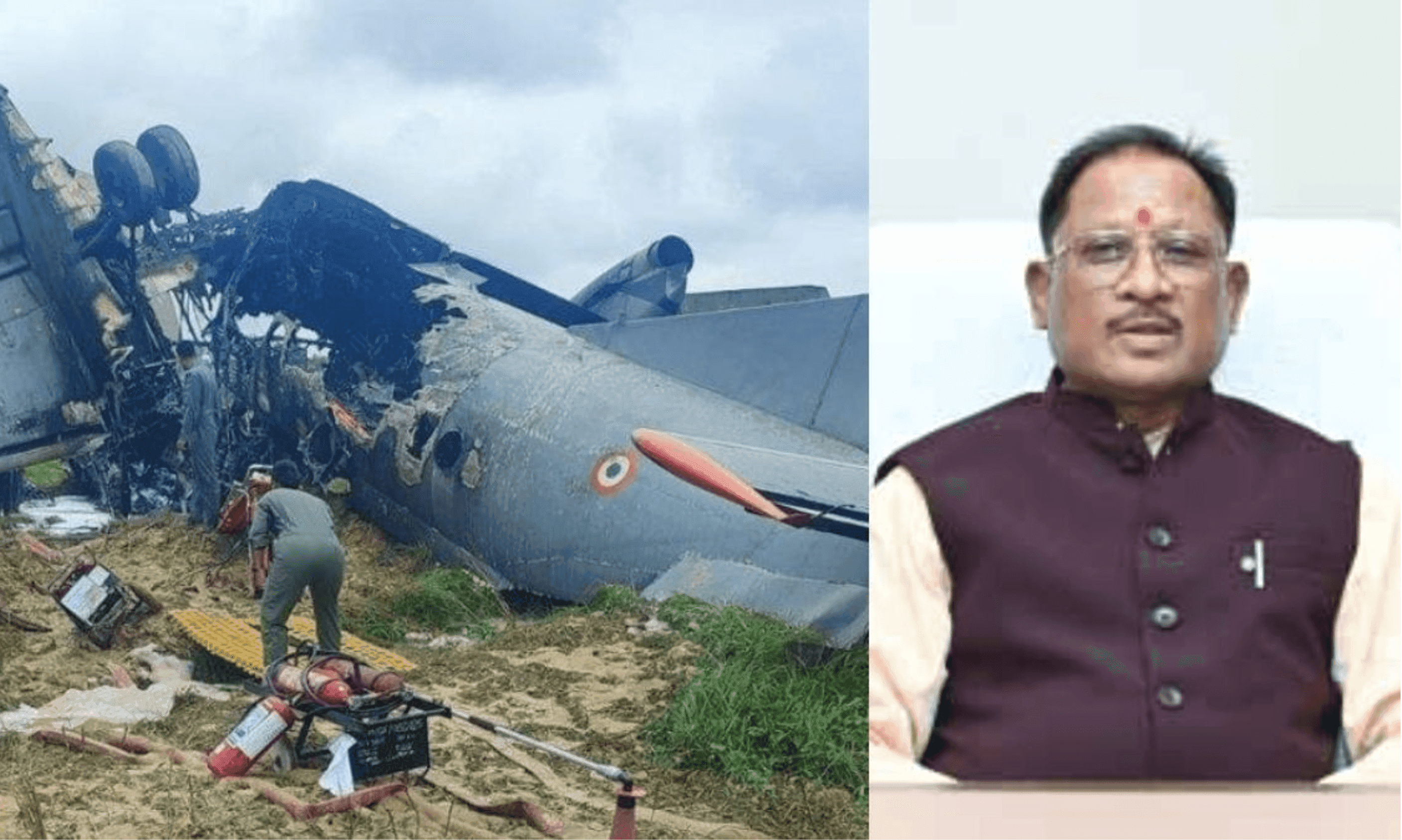 असम के जोरहाट में वायुसेना का AN-32 विमान क्रैश, 5 जवान शहीद; सीएम विष्णुदेव साय ने जताया शोक